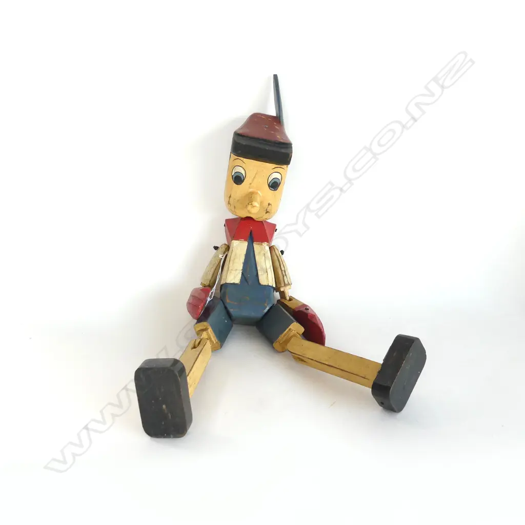 WOODEN PINOCCHIO PUPPET H.560mm Image 1++