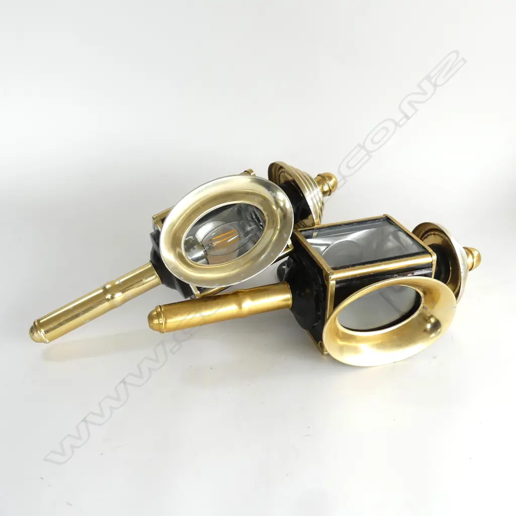PR REPRODUCTION ELECTRIFIED CARRIAGE TYPE  LANTERNS H.400mm Image 1++