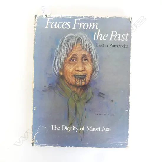 ART BOOK FACES FROM THE PAST THE DIGNITRY OF THE MAORI AGE BY KRISTIN ZAMBUKA L360MM