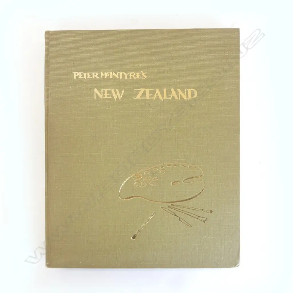 ARYT BOOK PETER MCINTYRES NEW ZEALAND H350 L290MM Image 1++