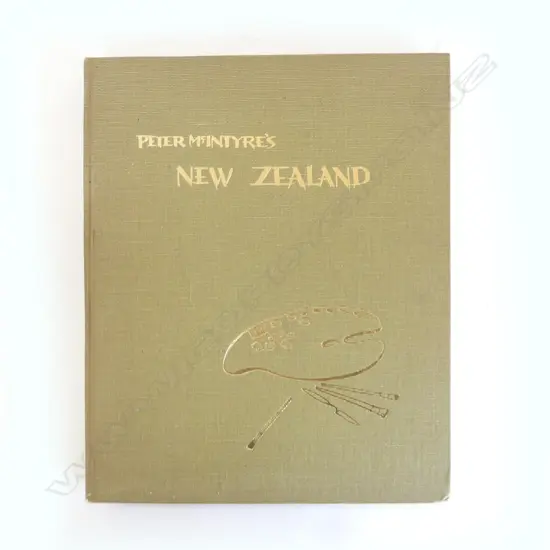 ARYT BOOK PETER MCINTYRES NEW ZEALAND H350 L290MM