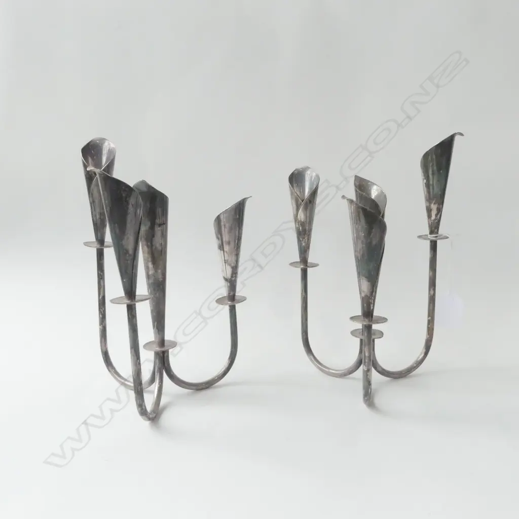 PR EP CANDLEHOLDERS, DENMARK H.230mm Image 1++