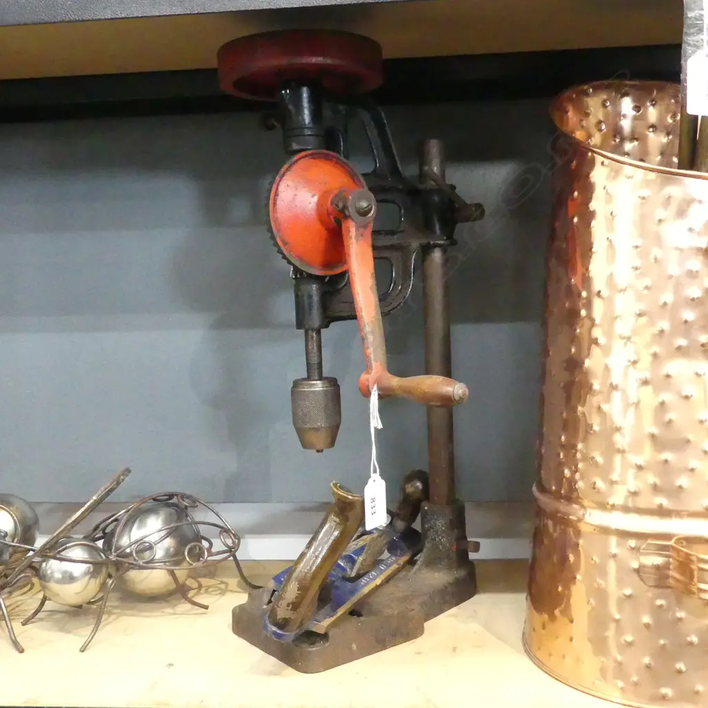 DRILL PRESS  + RECORD No. 735 PLANE Image 1++