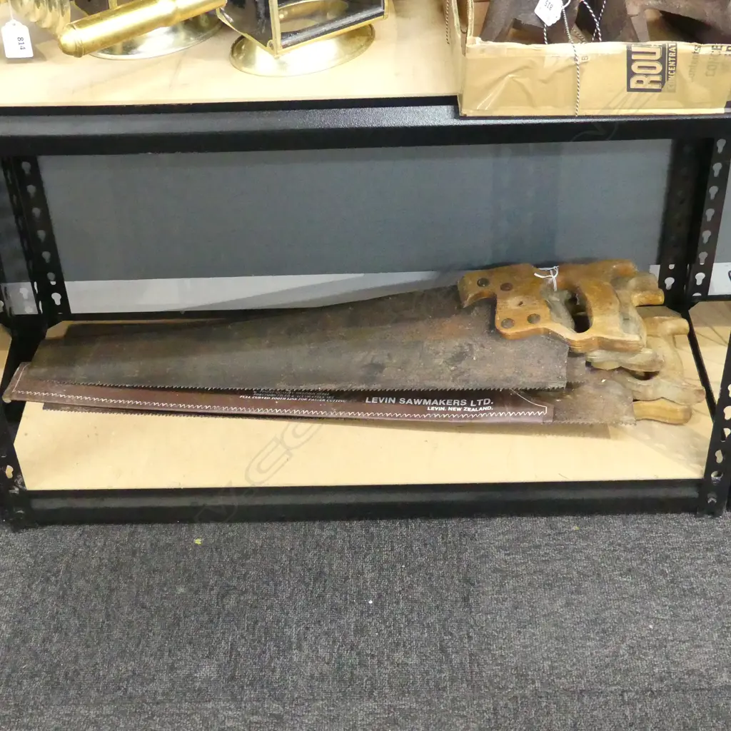 5 VINTAGE SAWS L.750mm Image 1++