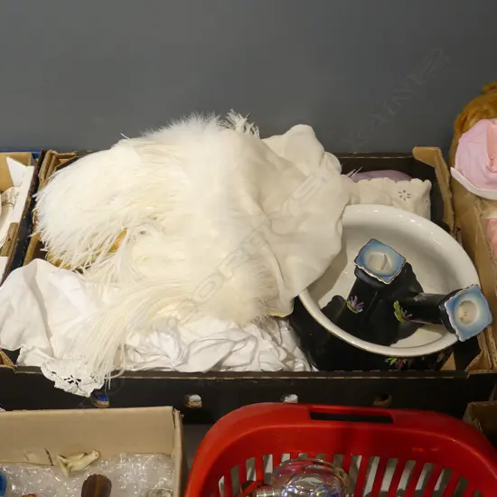 ASST. LINENS, POTTY, PR CANDLESTICKS ETC