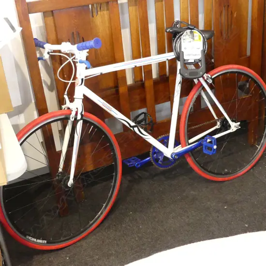 PERONI LTD ED. FULL SIZE SINGLE SPEED ROAD BIKE + LOCK