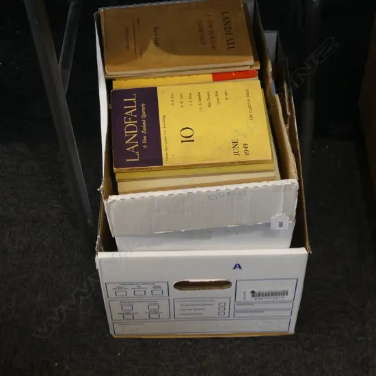 COLLECTION ASST. VINTAGE LANDFALL ARTS & LITERATURE JOURNALS