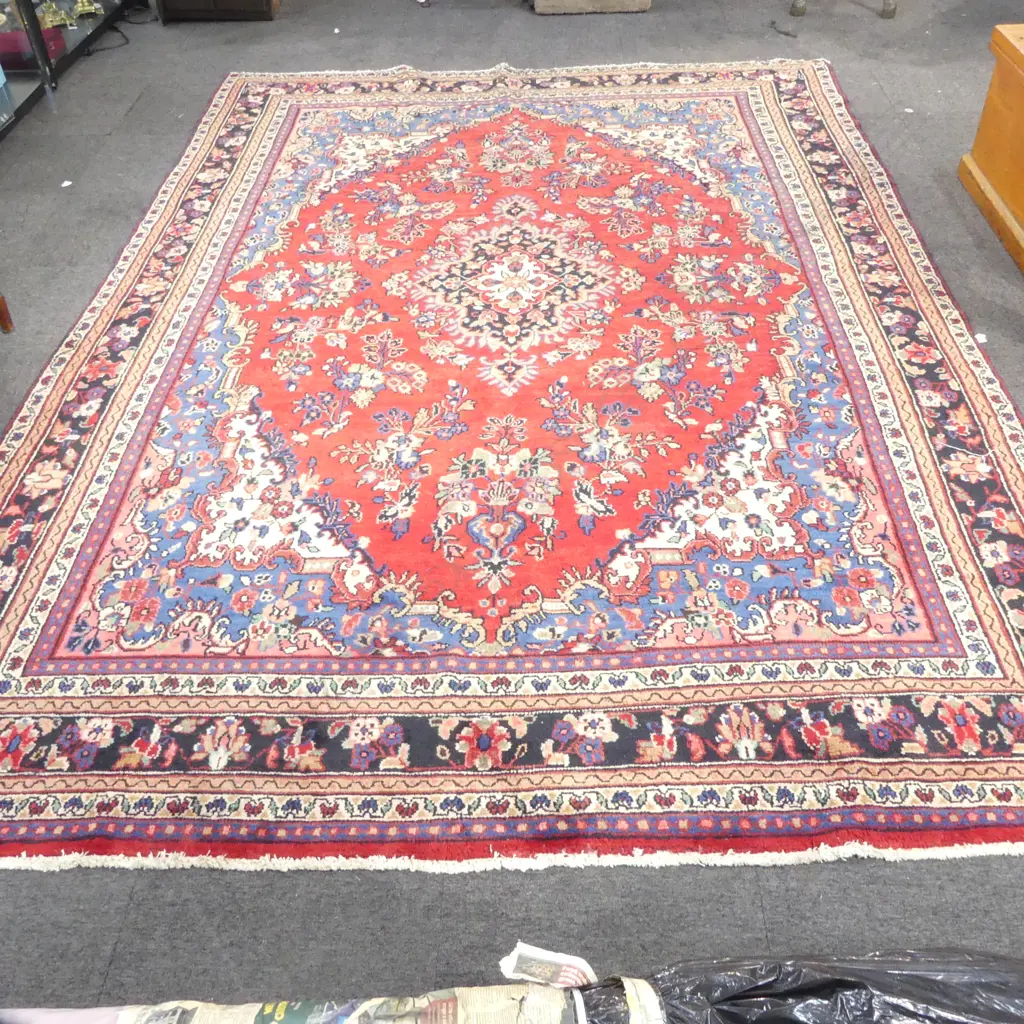 LG HAND KNOTTED WOOL PILE CARPET 3600x2520mm Image 1++