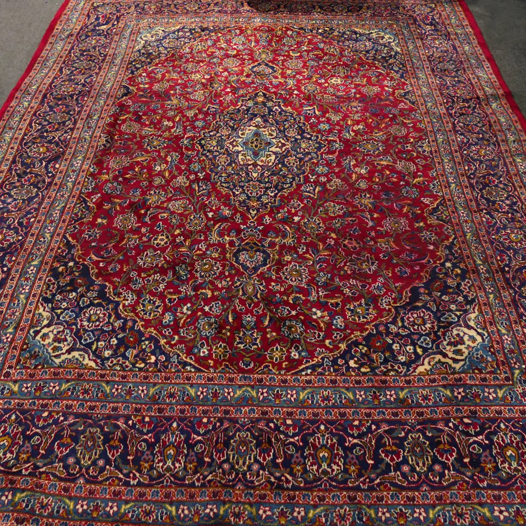 LG HAND KNOTTED WOOL PILE CARPET 3200x2400mm Image 1++