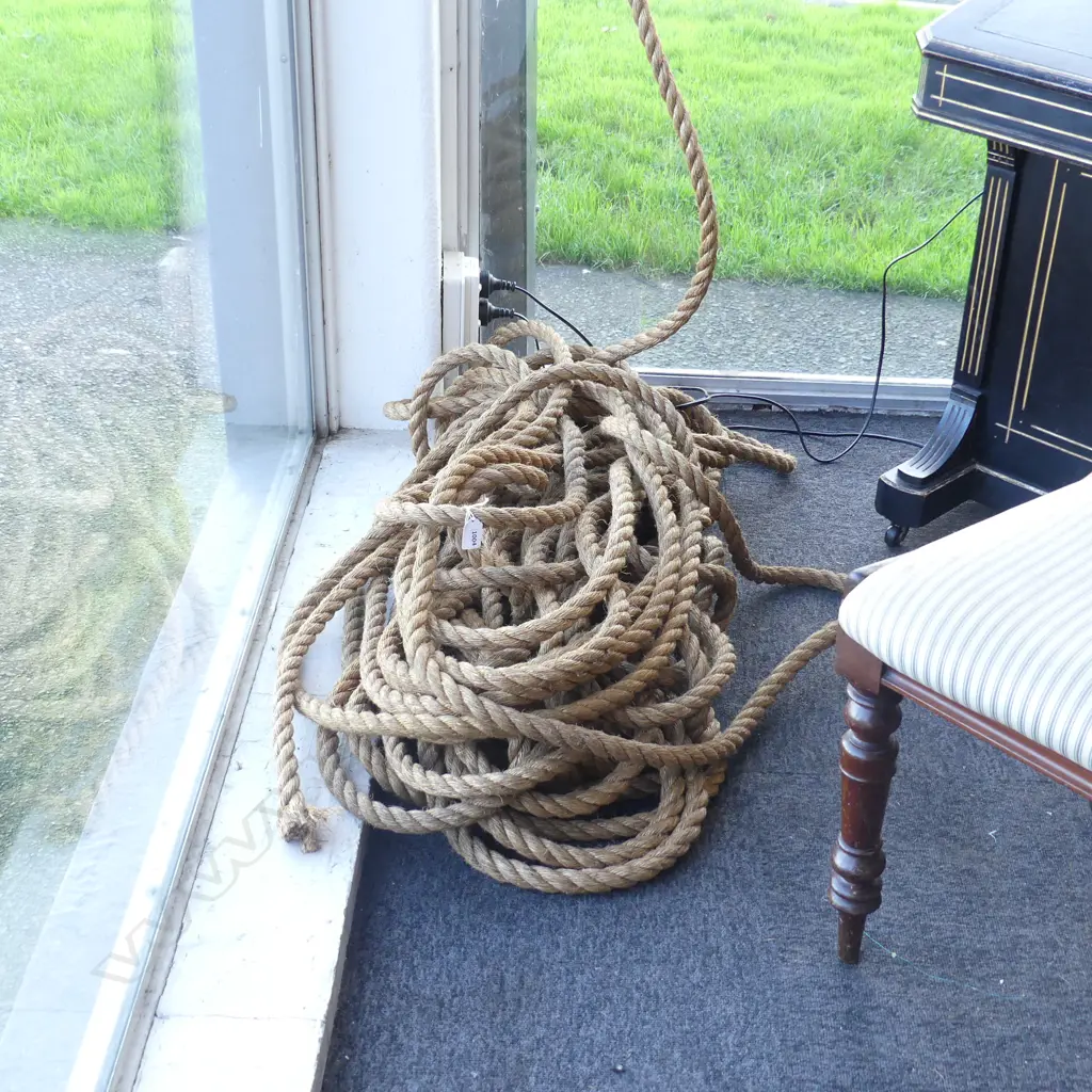 OLD ROPE LENGTH approx 60m + another shorter length Image 1++