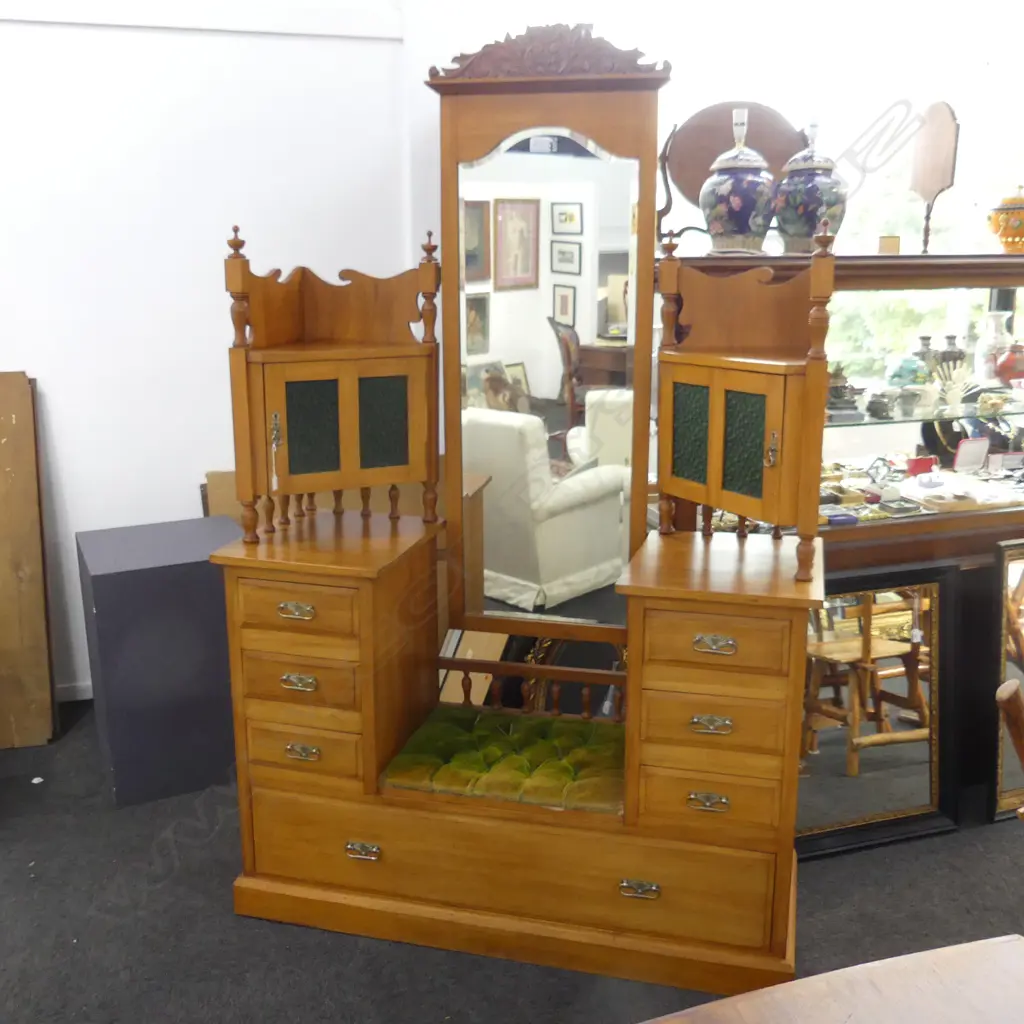 EDWARDIAN DRESSER 1400x500x2150mm Image 1++