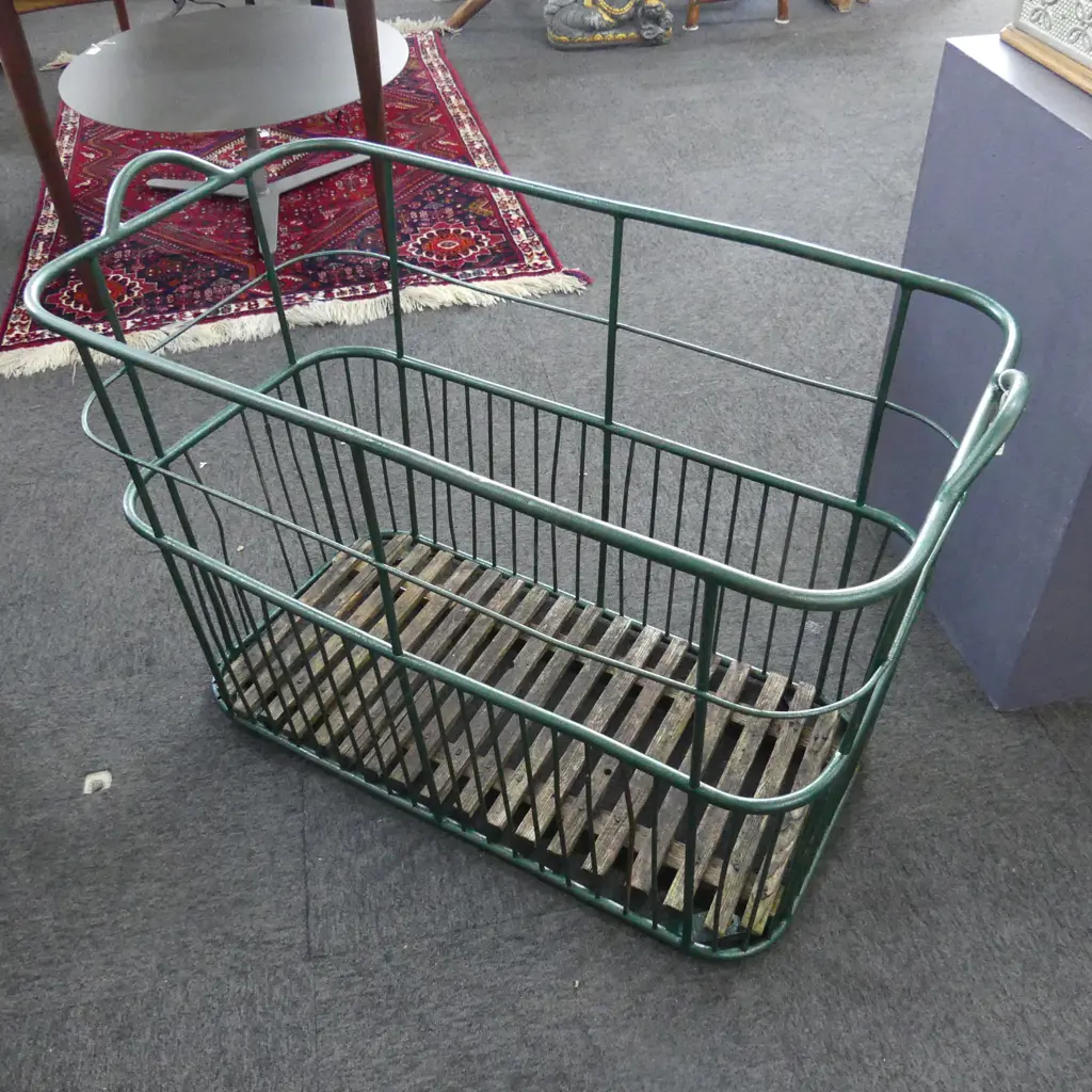 LG GREEN METAL BASKET 1005x525x700mm Image 1++