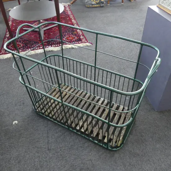 LG GREEN METAL BASKET 1005x525x700mm