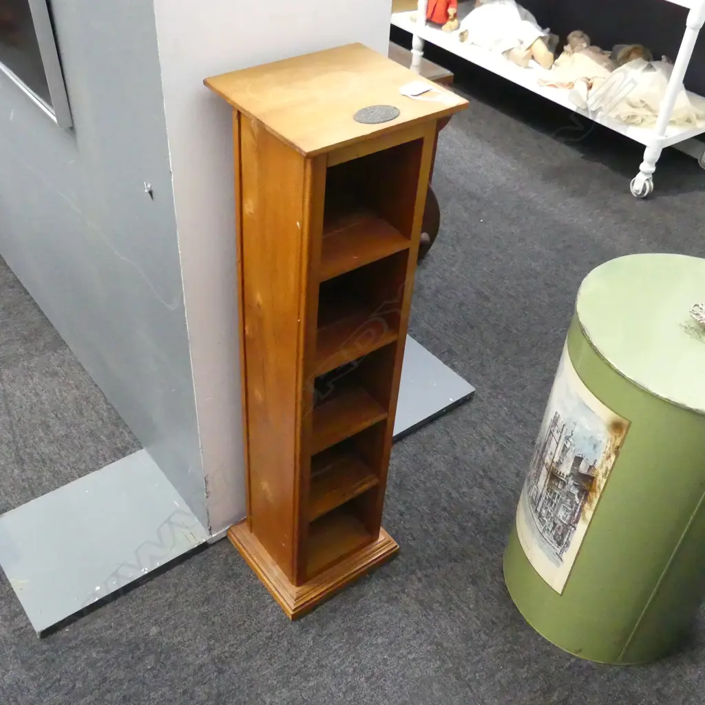 WOODEN STORAGE TOWER 210x185x790mm Image 1++