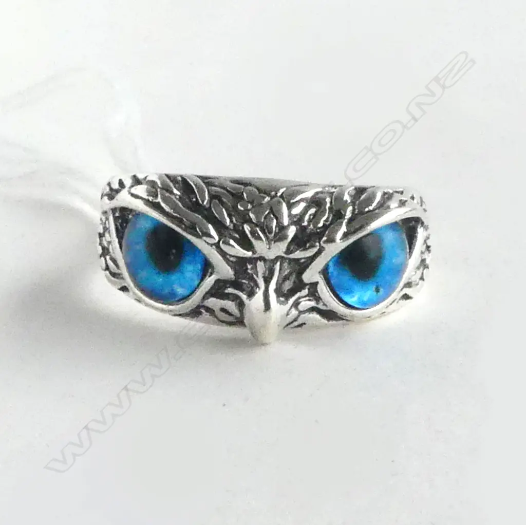 OWL EYE RING ADJUSTABLE SIZE Image 1++