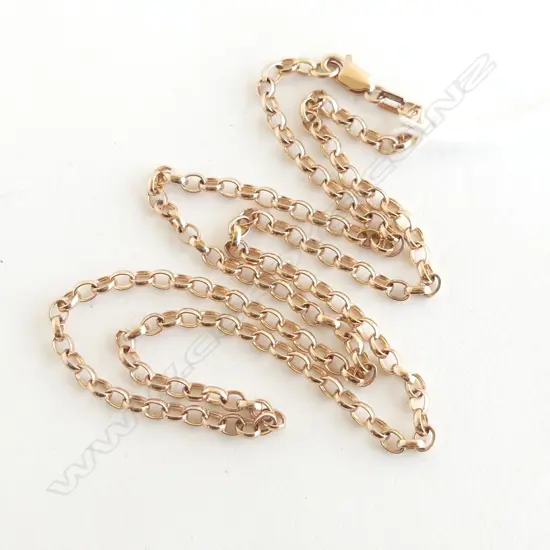 9CT GOLD NECKLACE10.6gms