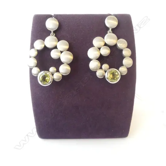 PR 925 SILVER BREUNING EARRINGS