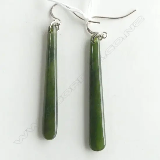 PR SILVER SET POUNMAU DROP EARRINGS, NEW