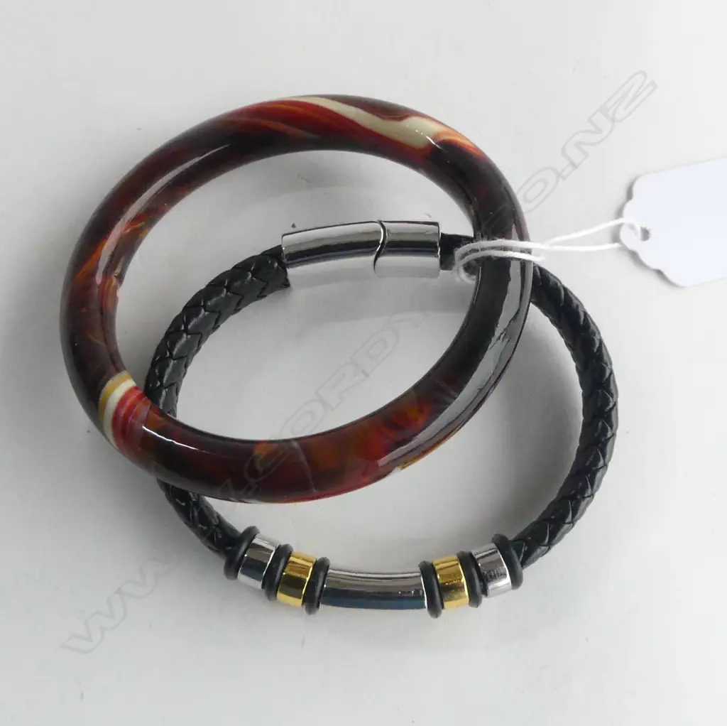 BOHEMIAN WOVEN BRACELET & SML BRACELET Image 1++