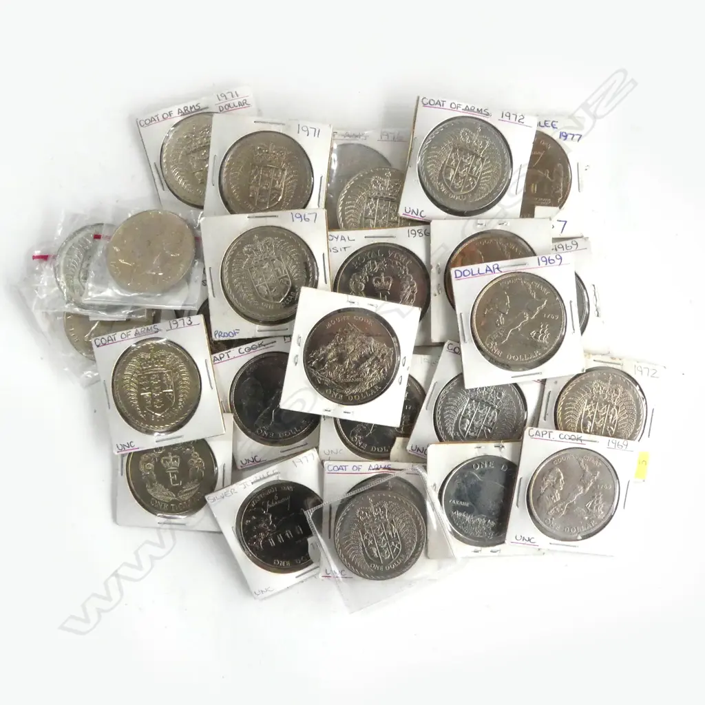 NZ UNC. $1 COMMEMORATIVE COINS Image 1++