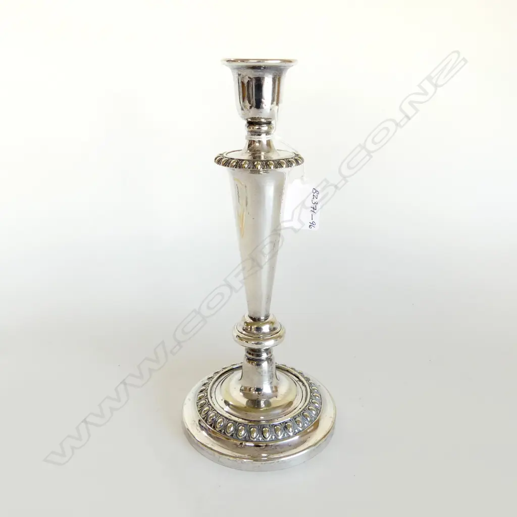 SILVER PLATE CANDLESTICK H.260mm Image 1++