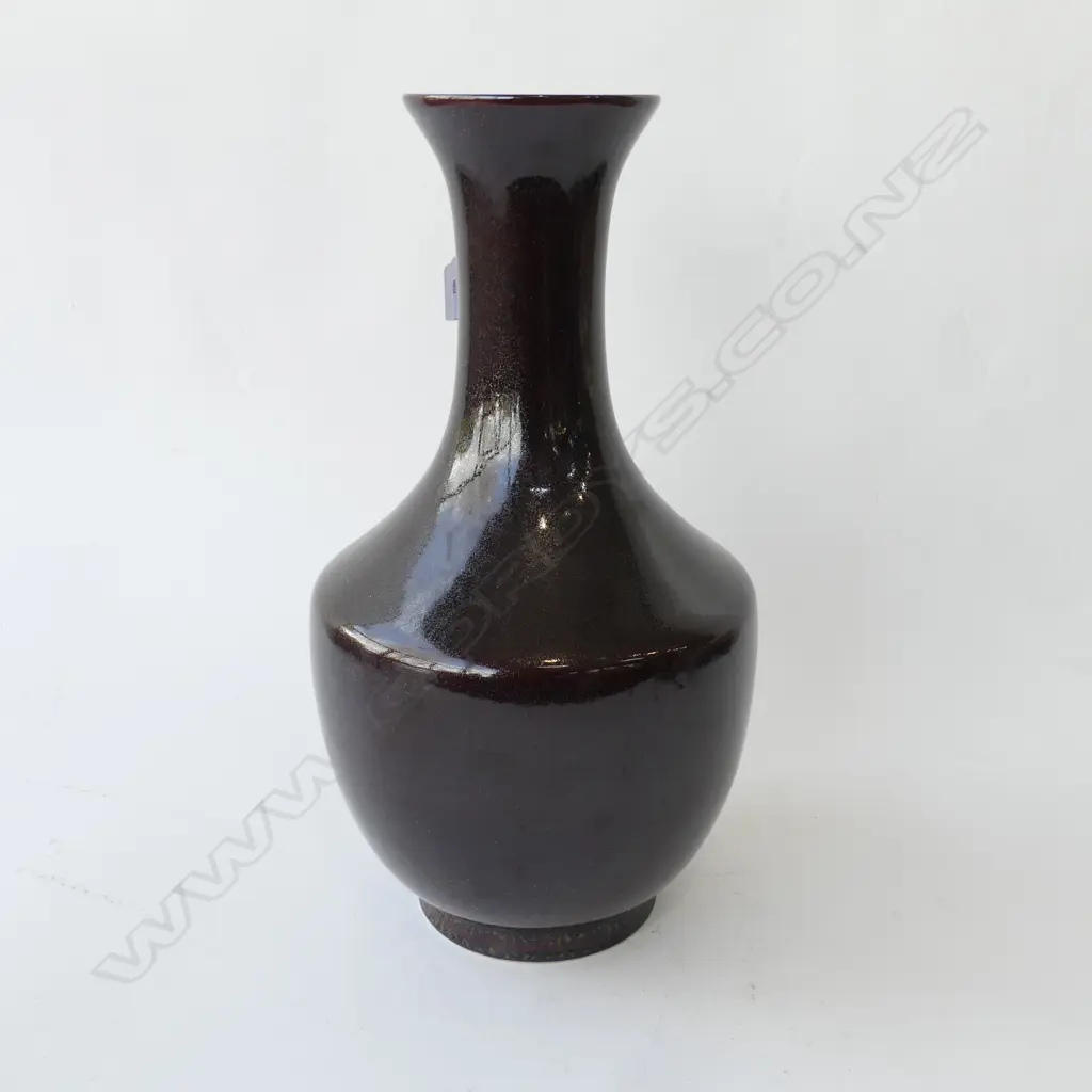 LG CHINESE VASE, DARK GLAZE H.460mm Image 1++