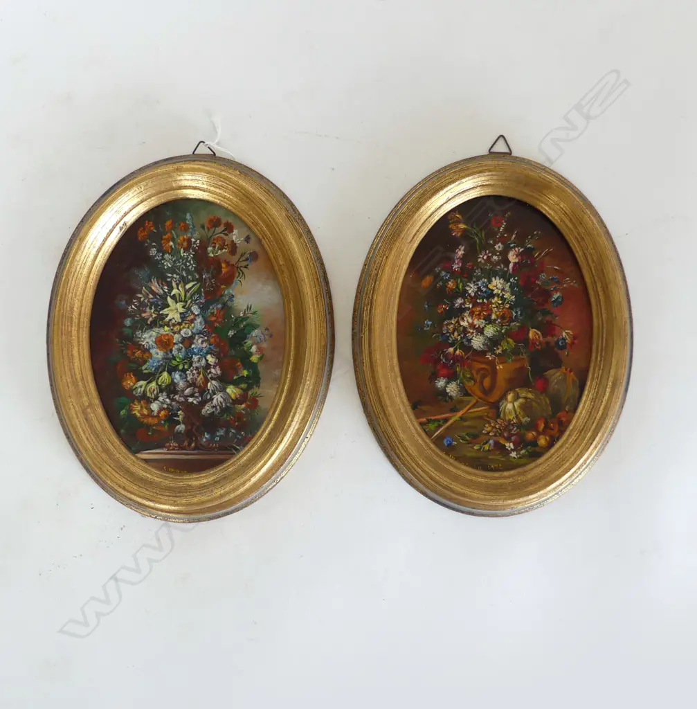 PR SIGNED OVAL SILL LIVES; OIL ON BOARD 165x120mm Image 1++