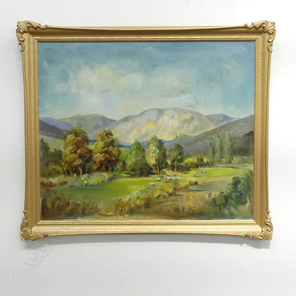 FLORENCE LUXFORD 'AFTER THE STORM' OIL ON BOARD 500x600mm Image 1++