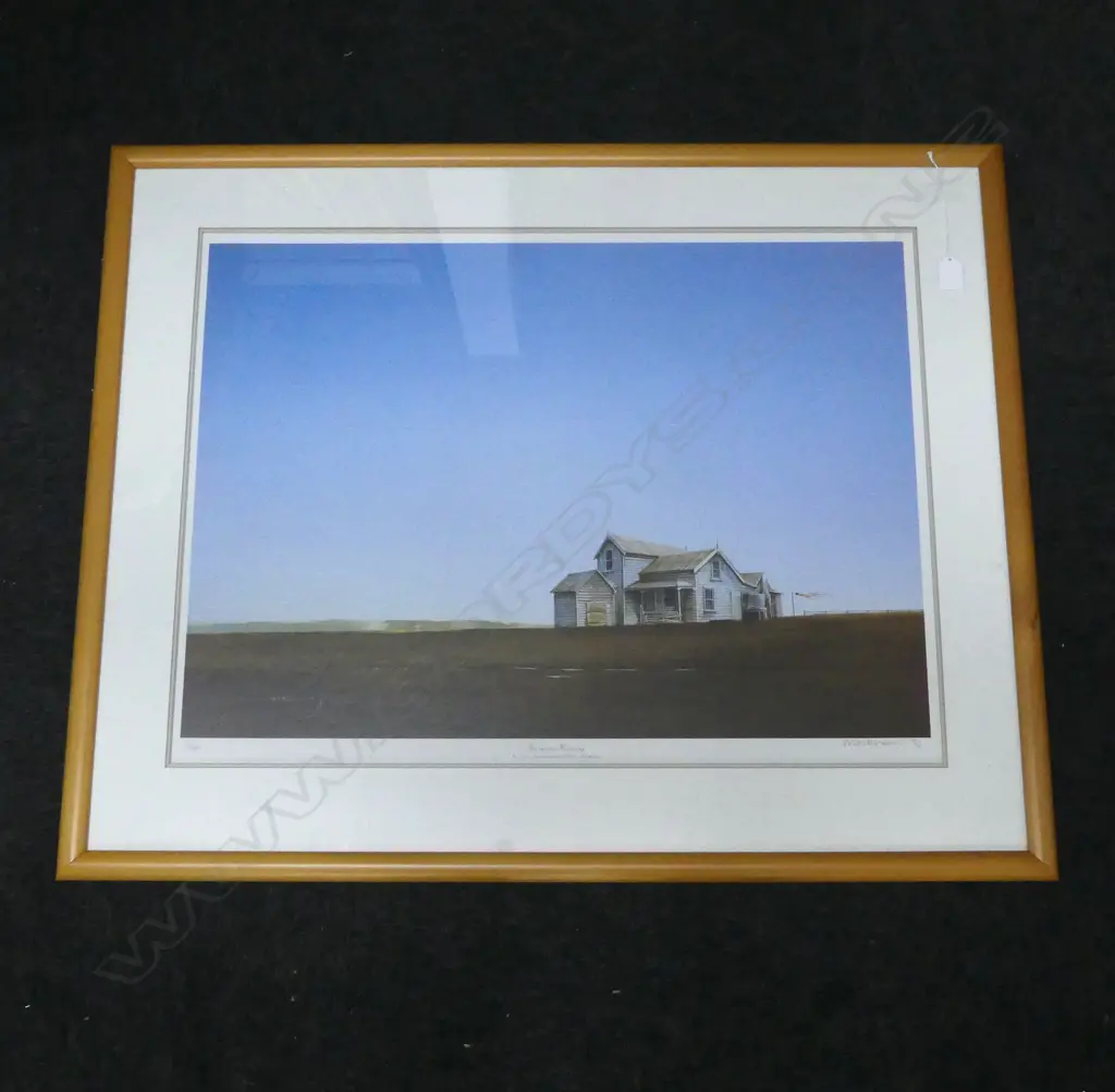 PHILIP MARKHAM 'WAIRARAPA WINDSONG' SIGNED PRINT 1990 181/300 535x720mm Image 1++