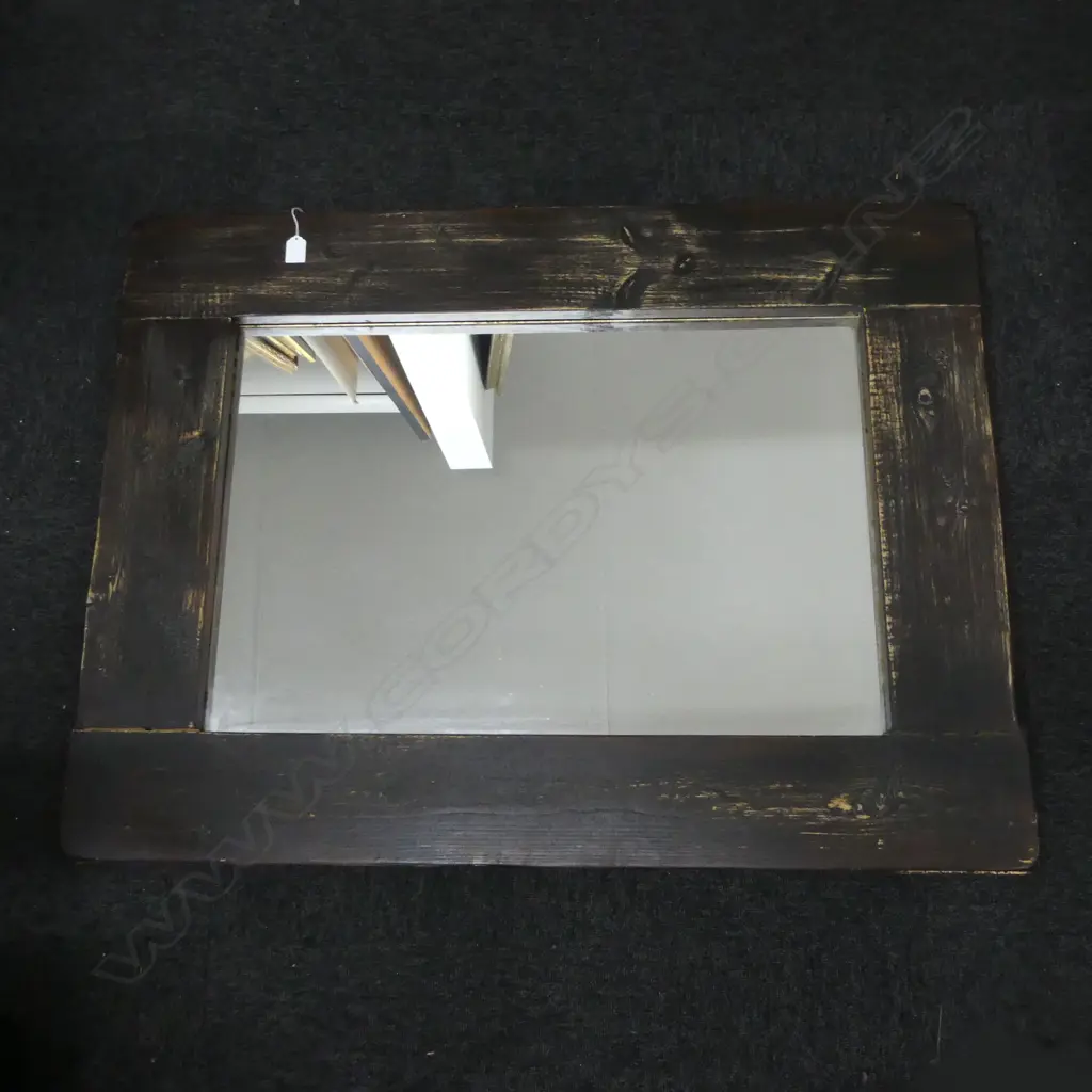 LG MIRROR, RUSTIC WOODEN FRAME 780x1030mm Image 1++