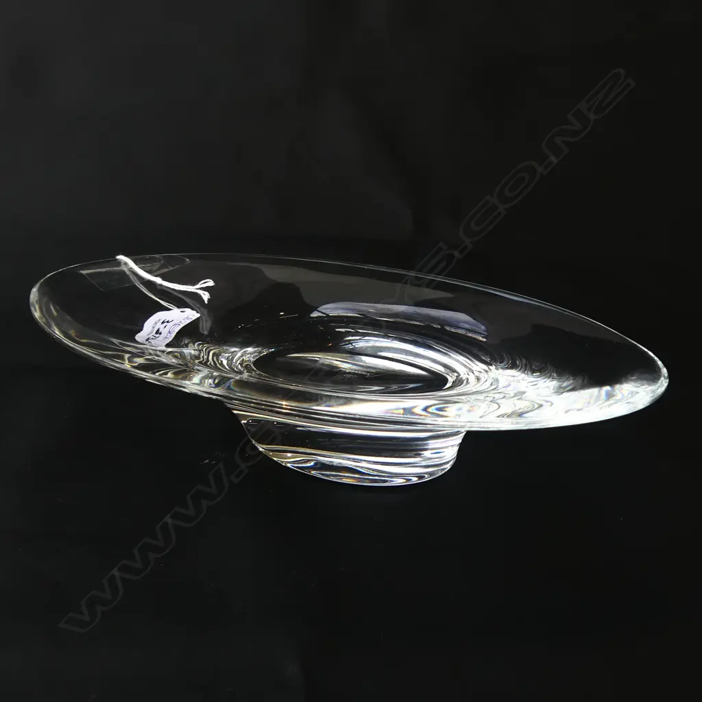 BACCARAT OVAL BOWL W.235mm Image 1++