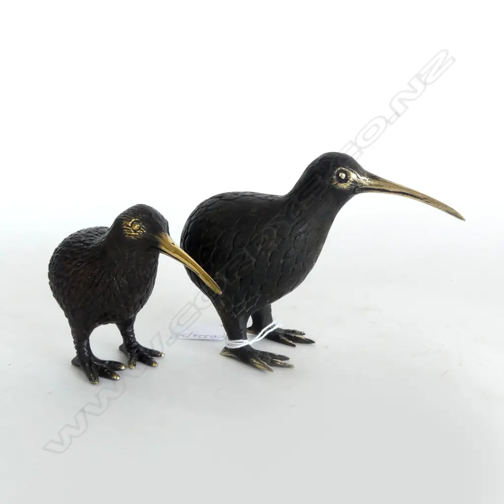2 BRONZE KIWI H.100mm Image 1++