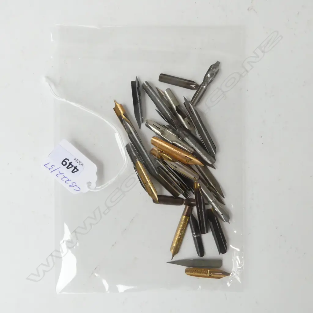 49 ASST. FOUNTAIN PEN NIBS – BRANDAUER & CO BIRMINGHAM ETC Image 1++