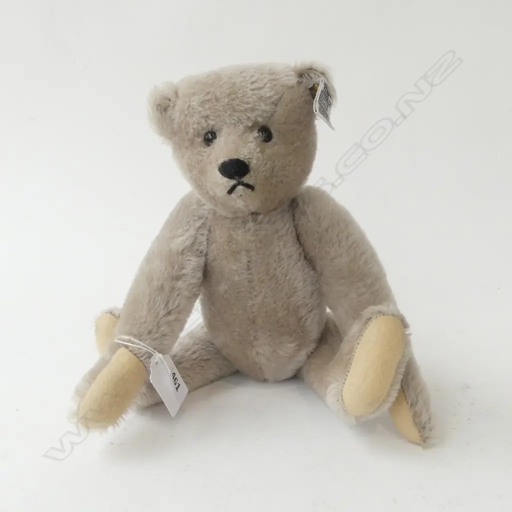 STEIFF CLASSIC LTD EDITION TEDDY BEAR WEST GERMANY WHITE BUTTON LABEL TO EAR, L.310MM Image 1++