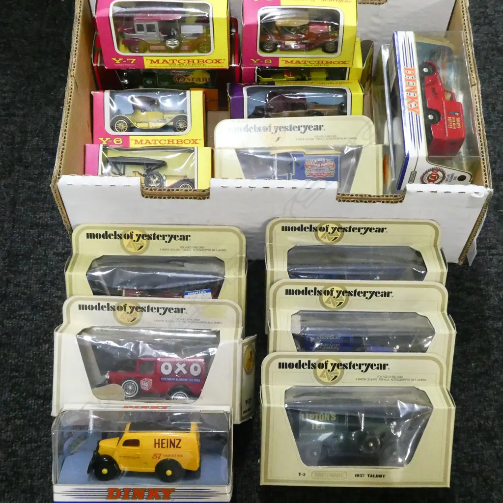 ASST. MODEL CARS; MODELS OF YESTERYEAR ETC Image 1++