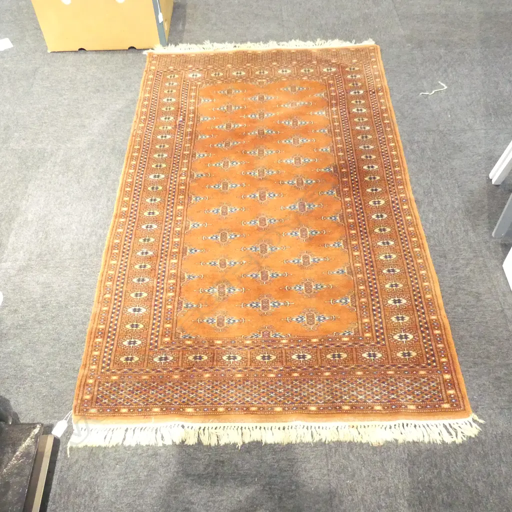 HAND KNOTTED WOOL PILE RUG 1550x940mm Image 1++