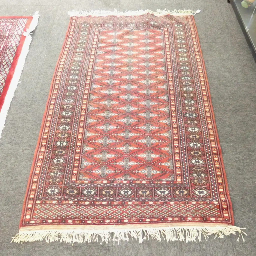HAND KNOTTED WOOL PILE RUG 1530x950mm Image 1++