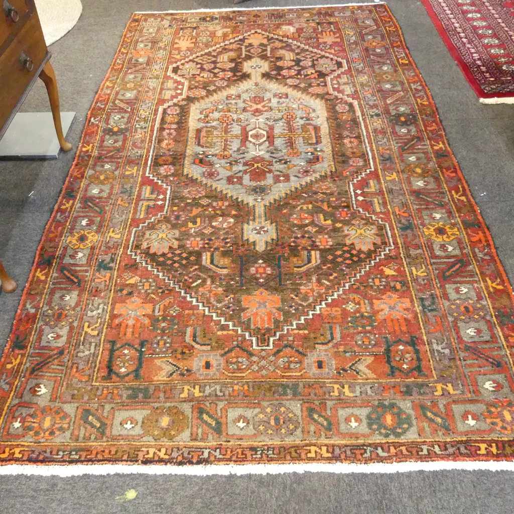 HAND KNOTTED WOOL PILE RUG 2500x1450mm Image 1++