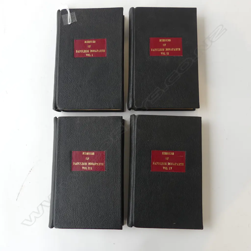 4 VOL SET NAPOLEON BONAPARTE BY M. DEBOURRIENNE 1836 Image 1++