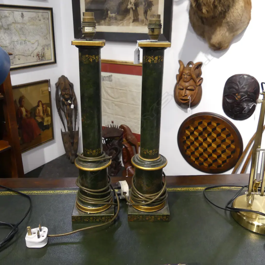 PR METAL COLUMN LAMP BASES H.510mm Image 1++