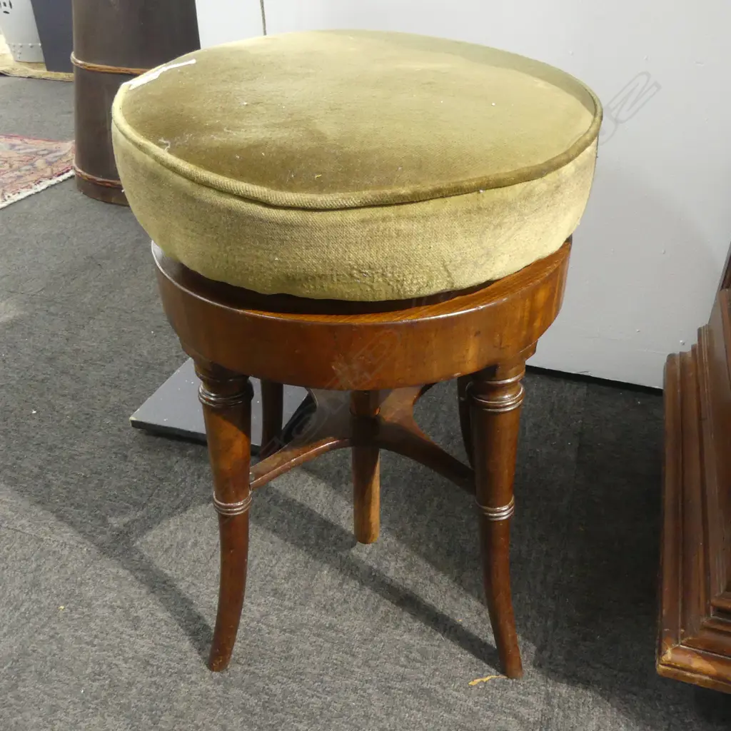 SWIVEL PIANO STOOL H.500mm Image 1++