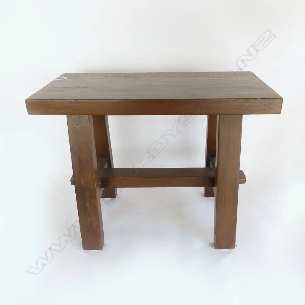 HARDWOOD STOOL STRETCHER BASE 610 x 305 x 465mm Image 1++