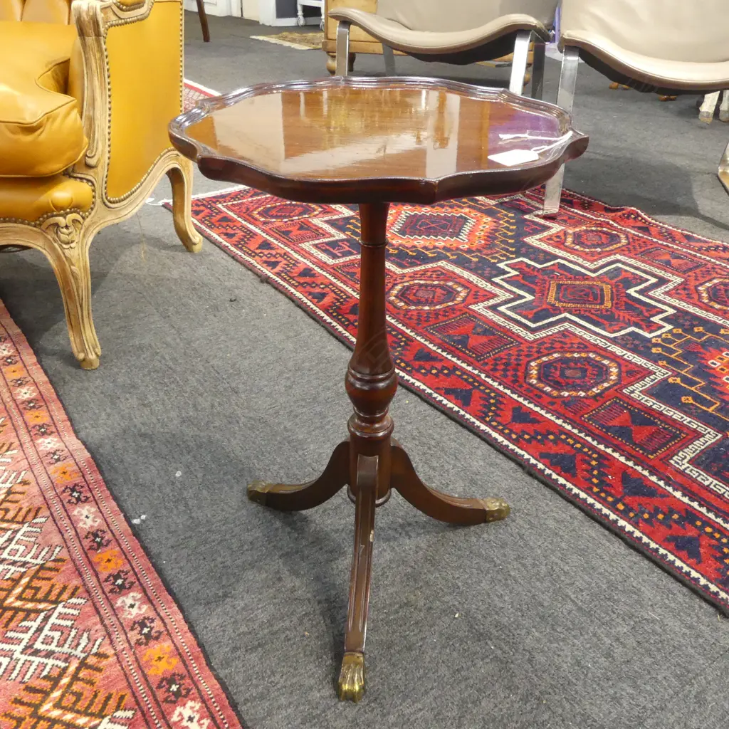 MAHOGANY WINE TABLE H.520mm Image 1++