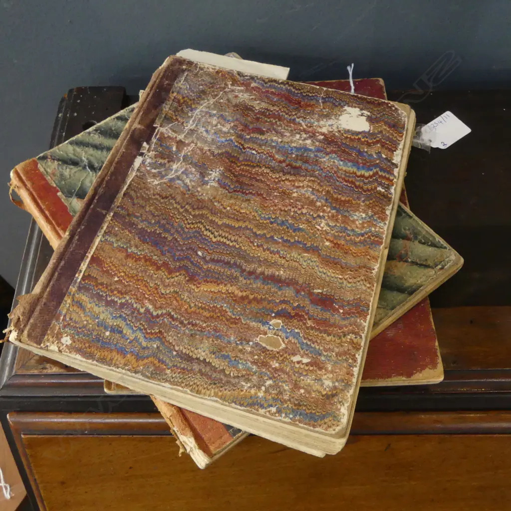 3 ANTIQUE JOURNALS; MULTIPLE LANGUAGES Image 1++