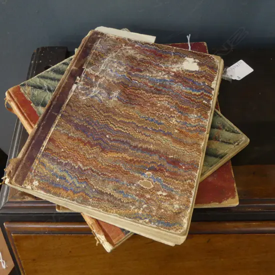 3 ANTIQUE JOURNALS; MULTIPLE LANGUAGES