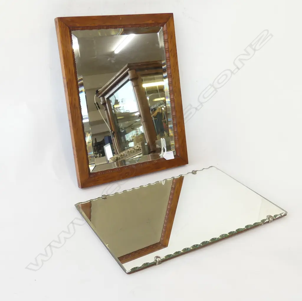 2 VINTAGE MIRRORS 465x360mm Image 1++