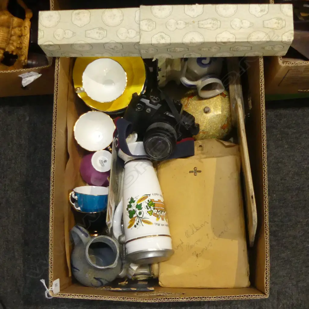 6 ADDERLEY TRIOS, CANON CAMERA, ASST. WORLD MAPS ETC (DOES NOT INCLUDE TIBETAN GAU) Image 1++