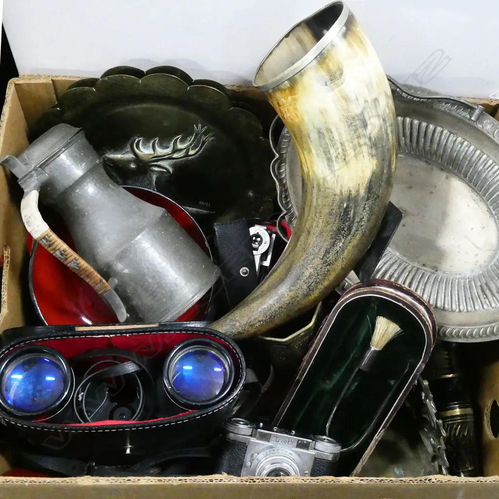 EP, BINOCULARS, MOUNTED HORN ETC Image 1++