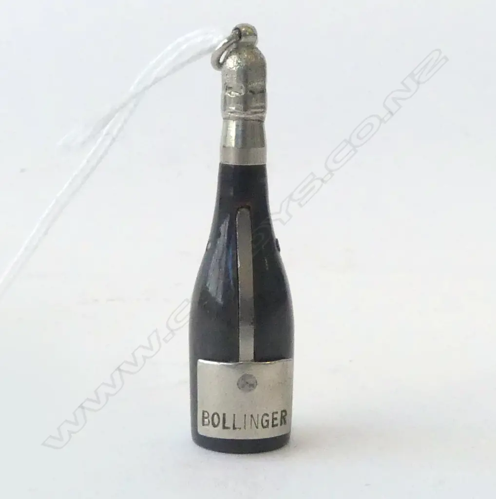 NOVELTY BOLLINGER BOTTLE CIGAR CUTTER H.60mm Image 1++