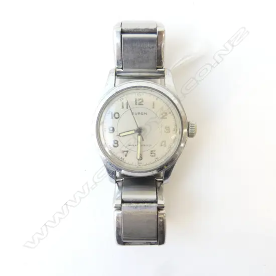 BUREN VINTAGE GENTS WRISTWATCH NEED SERVICE